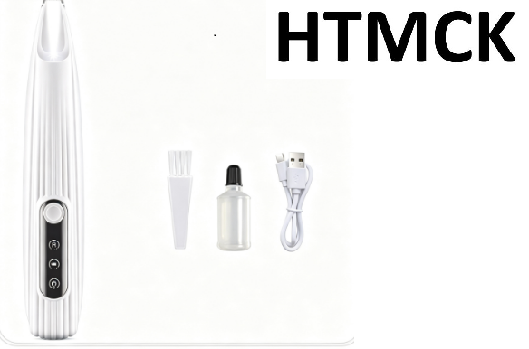 Epilator Wireless - HTMCK ワイヤレスペットヘアトリマー LEDライト付き、低騒音防水グルーミングクリッパー 犬猫用