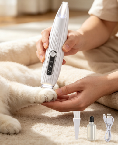 HTMCK ワイヤレスペットヘアトリマー LEDライト付き、 - Epilator Wireless のレビューと価格