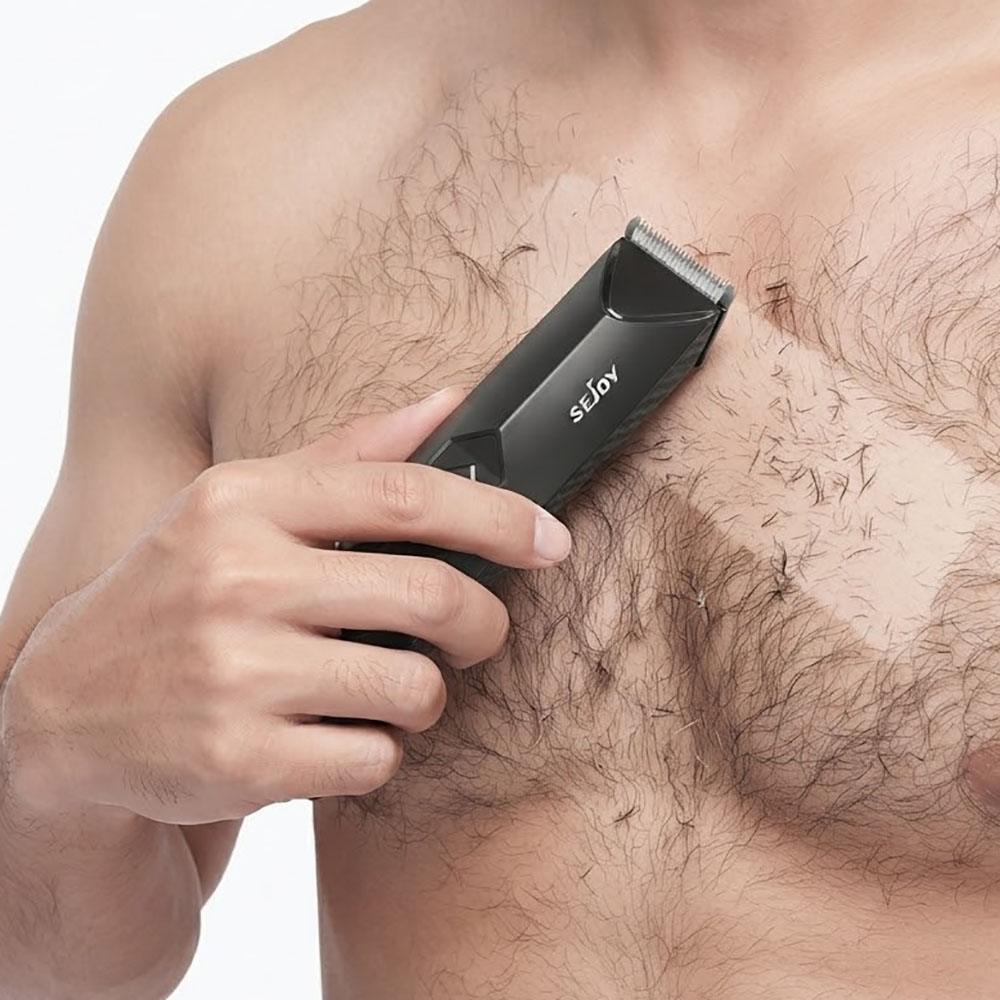 電動ボディヘアトリマー、股間トリマー、セラミック刃、防水ウェ - Epilator Wireless のレビューと価格